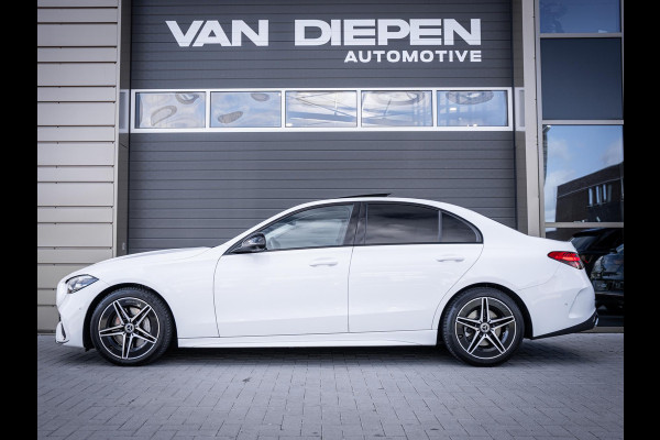 Mercedes-Benz C-Klasse C300 AMG Line - BTW l Pano l 360cam l Sfeerverlichting