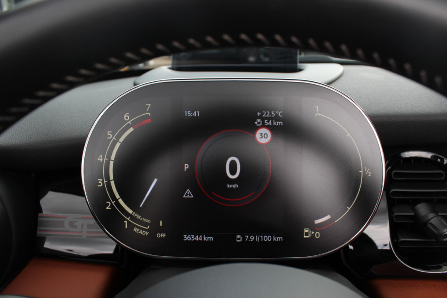 MINI Cabrio 2.0 Cooper S Rockingham GT Edition / Camera / Head-up / Leder / CarPlay / 17'' / Keyless / Windscherm / Stoelverwarming / DAB / Cruise Control
