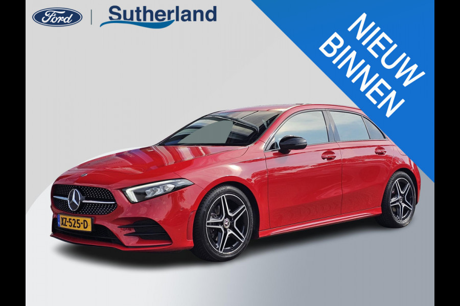 Mercedes-Benz A-Klasse 180 Business Solution AMG Night Upgrade Zéér luxe | Alcantara leder | Stoelverwarming | Achteruitrijcamera | Full led | Virtual cockpit | etc.