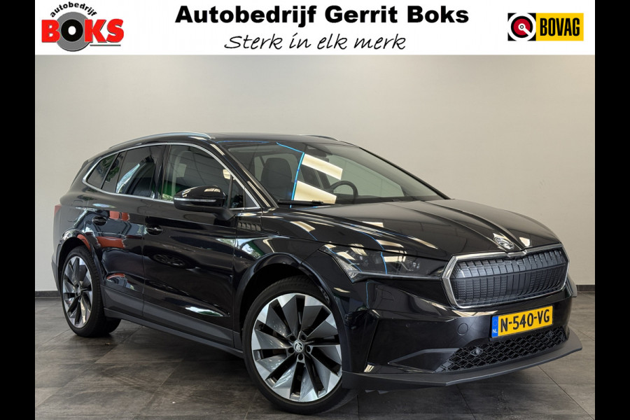 Škoda ENYAQ iV 80 SOH 91% Panoramadak Trekhaak Wegklapbaar Warmtepomp 24 Maanden garantie* (Vraag naar de voorwaarden)