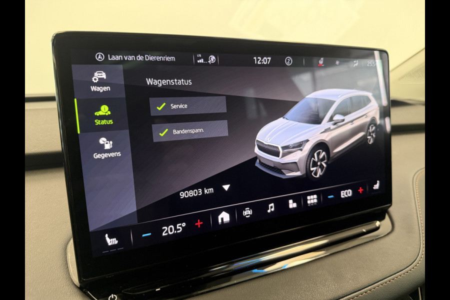 Škoda ENYAQ iV 80 SOH 91% Panoramadak Trekhaak Wegklapbaar Warmtepomp 24 Maanden garantie* (Vraag naar de voorwaarden)
