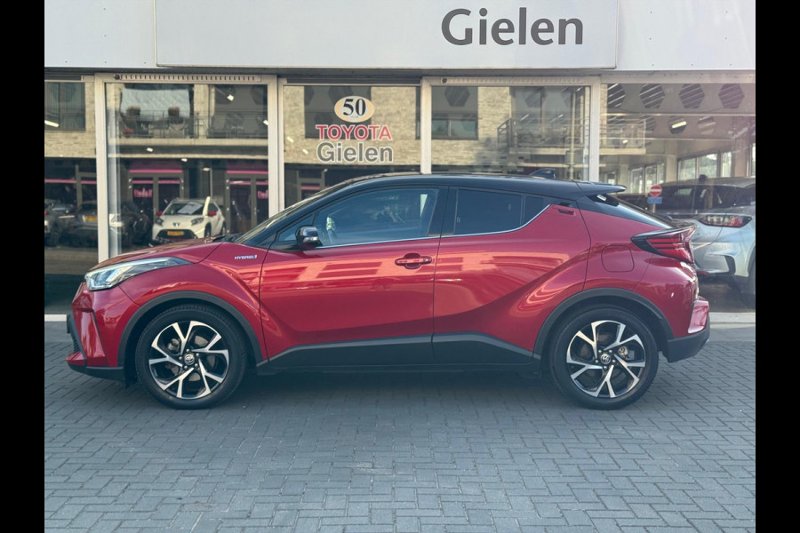 Toyota C-HR 1.8 Hybrid First Edition | Trekhaak, JBL, Apple CarPlay/Android auto, Dodehoekherkenning, Parkeersensoren, Stoelverwarming, LED