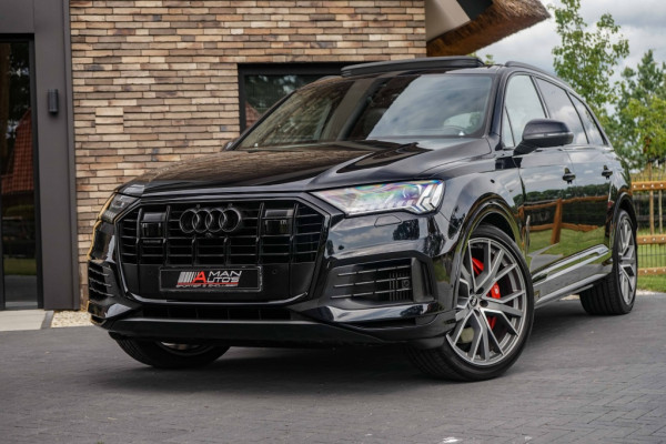 Audi Q7 55 TFSI e Quattro S-Line Pano/HUD/B&O/RS-Zetels/Trkhk/Black/Mass