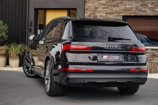 Audi Q7 55 TFSI e Quattro S-Line Pano/HUD/B&O/RS-Zetels/Trkhk/Black/Mass