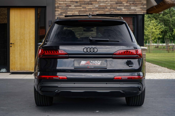 Audi Q7 55 TFSI e Quattro S-Line Pano/HUD/B&O/RS-Zetels/Trkhk/Black/Mass