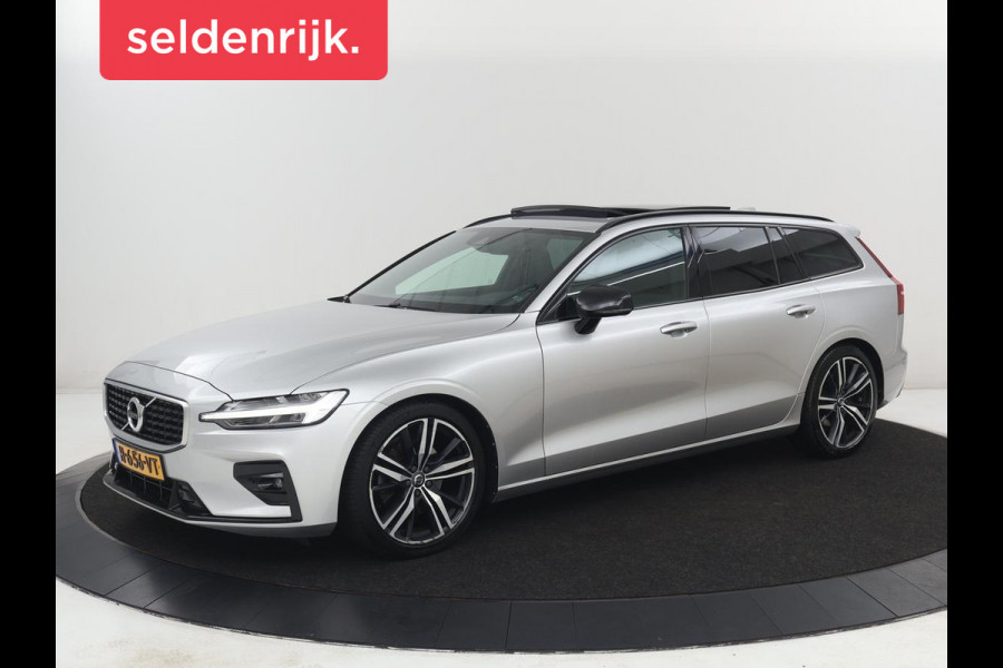 Volvo V60 2.0 T4 R-Design Panoramadak | Full LED | Trekhaak | Carplay | Pilot assist | Navigate | Stoel & Stuurverwarming | Achteruitrij camera | Cruise control | Climate control