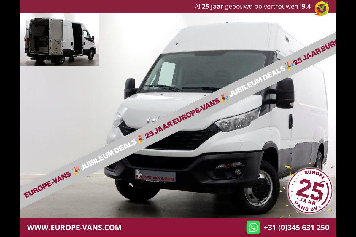 Iveco Daily 35C14 136pk L2H2 Dubbel Lucht/Luchtvering/Inrichting/Trekhaak 3500kg 10-2020