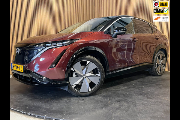 Nissan ARIYA Evolve 91 kWh|99% SOH|FULL OPTION|PANO|MEMORY|HEAD-UP|BOSE|STOELVERW|360+V+A CAMERA|NAP|NL-AUTO|INCL.BTW|1e EIGENAAR|