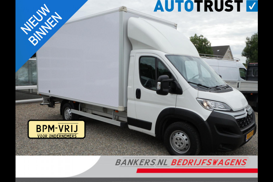 Citroën Jumper 35 2.2 BlueHDi 165PK Driver Zwaar Airco Meubelbak L*B*H = 435 x 210 x 220 Lat om lat betimmering Dakspoiler