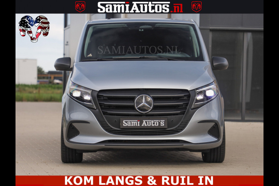 Mercedes-Benz Vito 119 CDI L3 XL | NIEUW MODEL | LUCHTVERING | TOP STAAT | 19 INCH WIELEN | COMFORT LEDER STOELEN | LED | 2X SCHUIF | MERCEDES GARA TOP STAAT | LAADVLOER | TREKHAAK | TACHOGRAAF | MERCEDES GARANTIE TOT AUG 2028 OF 200000 KM | TOP STAAT | ACHTER DEUREN | 100% dealer onderhouden | Originele Nederlandse auto |