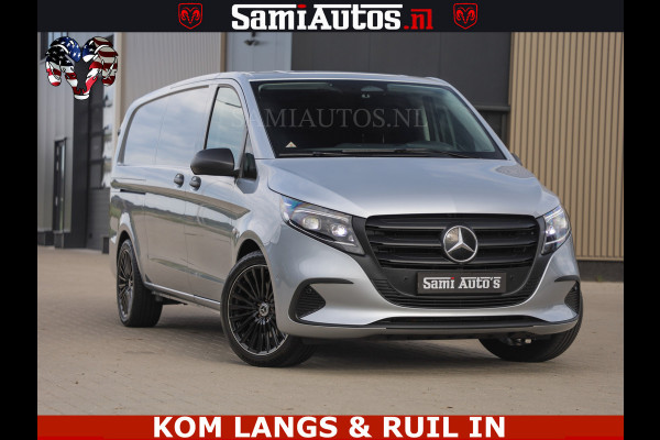 Mercedes-Benz Vito 119 CDI L3 XL | NIEUW MODEL | LUCHTVERING | TOP STAAT | 19 INCH WIELEN | COMFORT LEDER STOELEN | LED | 2X SCHUIF | MERCEDES GARA TOP STAAT | LAADVLOER | TREKHAAK | TACHOGRAAF | MERCEDES GARANTIE TOT AUG 2028 OF 200000 KM | TOP STAAT | ACHTER DEUREN | 100% dealer onderhouden | Originele Nederlandse auto |