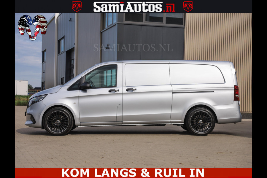 Mercedes-Benz Vito 119 CDI L3 XL | NIEUW MODEL | LUCHTVERING | TOP STAAT | 19 INCH WIELEN | COMFORT LEDER STOELEN | LED | 2X SCHUIF | MERCEDES GARA TOP STAAT | LAADVLOER | TREKHAAK | TACHOGRAAF | MERCEDES GARANTIE TOT AUG 2028 OF 200000 KM | TOP STAAT | ACHTER DEUREN | 100% dealer onderhouden | Originele Nederlandse auto |