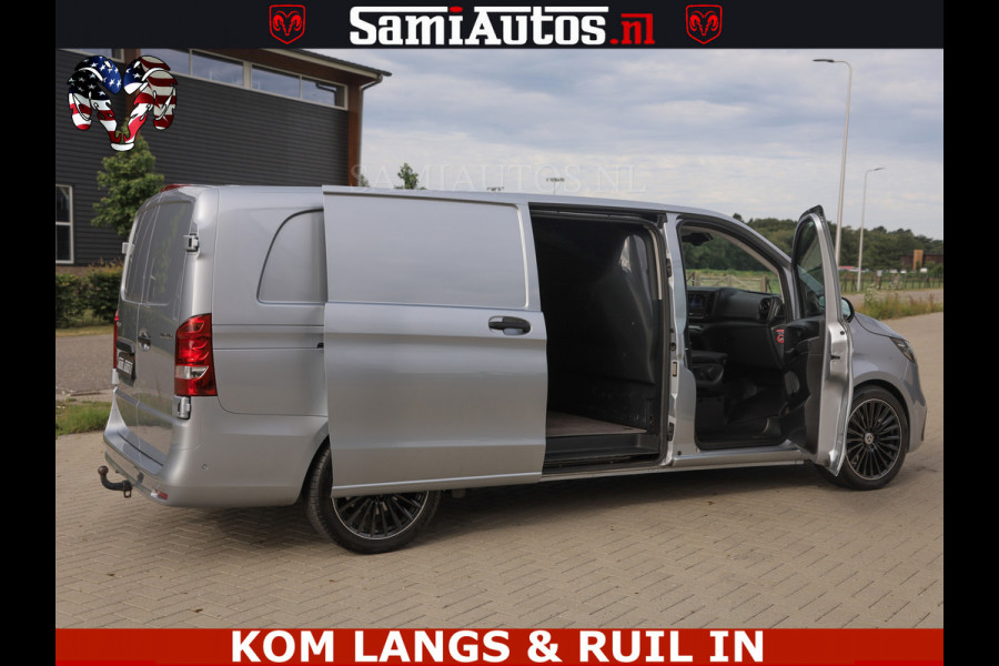 Mercedes-Benz Vito 119 CDI L3 XL | NIEUW MODEL | LUCHTVERING | TOP STAAT | 19 INCH WIELEN | COMFORT LEDER STOELEN | LED | 2X SCHUIF | MERCEDES GARA TOP STAAT | LAADVLOER | TREKHAAK | TACHOGRAAF | MERCEDES GARANTIE TOT AUG 2028 OF 200000 KM | TOP STAAT | ACHTER DEUREN | 100% dealer onderhouden | Originele Nederlandse auto |
