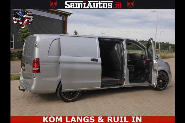 Mercedes-Benz Vito 119 CDI L3 XL | NIEUW MODEL | LUCHTVERING | TOP STAAT | 19 INCH WIELEN | COMFORT LEDER STOELEN | LED | 2X SCHUIF | MERCEDES GARA TOP STAAT | LAADVLOER | TREKHAAK | TACHOGRAAF | MERCEDES GARANTIE TOT AUG 2028 OF 200000 KM | TOP STAAT | ACHTER DEUREN | 100% dealer onderhouden | Originele Nederlandse auto |
