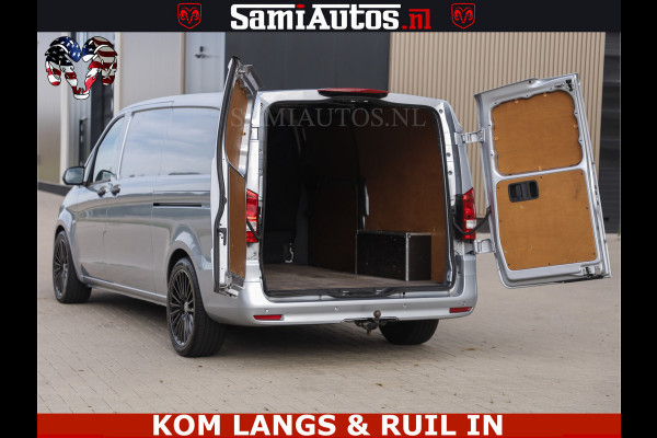 Mercedes-Benz Vito 119 CDI L3 XL | NIEUW MODEL | LUCHTVERING | TOP STAAT | 19 INCH WIELEN | COMFORT LEDER STOELEN | LED | 2X SCHUIF | MERCEDES GARA TOP STAAT | LAADVLOER | TREKHAAK | TACHOGRAAF | MERCEDES GARANTIE TOT AUG 2028 OF 200000 KM | TOP STAAT | ACHTER DEUREN | 100% dealer onderhouden | Originele Nederlandse auto |