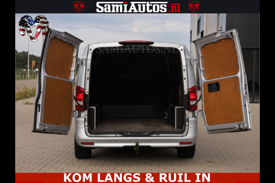 Mercedes-Benz Vito 119 CDI L3 XL | NIEUW MODEL | LUCHTVERING | TOP STAAT | 19 INCH WIELEN | COMFORT LEDER STOELEN | LED | 2X SCHUIF | MERCEDES GARA TOP STAAT | LAADVLOER | TREKHAAK | TACHOGRAAF | MERCEDES GARANTIE TOT AUG 2028 OF 200000 KM | TOP STAAT | ACHTER DEUREN | 100% dealer onderhouden | Originele Nederlandse auto |