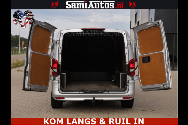 Mercedes-Benz Vito 119 CDI L3 XL | NIEUW MODEL | LUCHTVERING | TOP STAAT | 19 INCH WIELEN | COMFORT LEDER STOELEN | LED | 2X SCHUIF | MERCEDES GARA TOP STAAT | LAADVLOER | TREKHAAK | TACHOGRAAF | MERCEDES GARANTIE TOT AUG 2028 OF 200000 KM | TOP STAAT | ACHTER DEUREN | 100% dealer onderhouden | Originele Nederlandse auto |