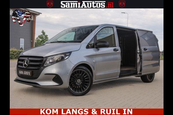 Mercedes-Benz Vito 119 CDI L3 XL | NIEUW MODEL | LUCHTVERING | TOP STAAT | 19 INCH WIELEN | COMFORT LEDER STOELEN | LED | 2X SCHUIF | MERCEDES GARA TOP STAAT | LAADVLOER | TREKHAAK | TACHOGRAAF | MERCEDES GARANTIE TOT AUG 2028 OF 200000 KM | TOP STAAT | ACHTER DEUREN | 100% dealer onderhouden | Originele Nederlandse auto |