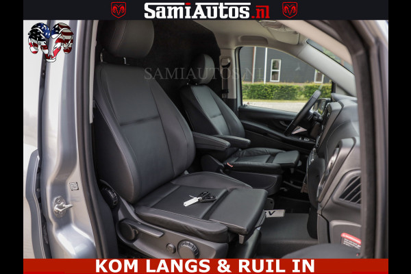 Mercedes-Benz Vito 119 CDI L3 XL | NIEUW MODEL | LUCHTVERING | TOP STAAT | 19 INCH WIELEN | COMFORT LEDER STOELEN | LED | 2X SCHUIF | MERCEDES GARA TOP STAAT | LAADVLOER | TREKHAAK | TACHOGRAAF | MERCEDES GARANTIE TOT AUG 2028 OF 200000 KM | TOP STAAT | ACHTER DEUREN | 100% dealer onderhouden | Originele Nederlandse auto |
