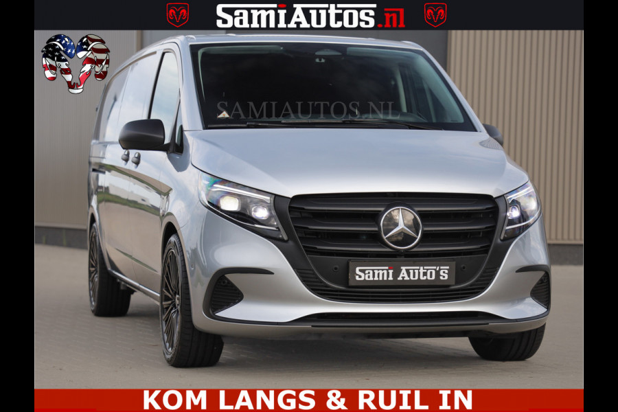 Mercedes-Benz Vito 119 CDI L3 XL | NIEUW MODEL | LUCHTVERING | TOP STAAT | 19 INCH WIELEN | COMFORT LEDER STOELEN | LED | 2X SCHUIF | MERCEDES GARA TOP STAAT | LAADVLOER | TREKHAAK | TACHOGRAAF | MERCEDES GARANTIE TOT AUG 2028 OF 200000 KM | TOP STAAT | ACHTER DEUREN | 100% dealer onderhouden | Originele Nederlandse auto |