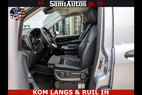 Mercedes-Benz Vito 119 CDI L3 XL | NIEUW MODEL | LUCHTVERING | TOP STAAT | 19 INCH WIELEN | COMFORT LEDER STOELEN | LED | 2X SCHUIF | MERCEDES GARA TOP STAAT | LAADVLOER | TREKHAAK | TACHOGRAAF | MERCEDES GARANTIE TOT AUG 2028 OF 200000 KM | TOP STAAT | ACHTER DEUREN | 100% dealer onderhouden | Originele Nederlandse auto |