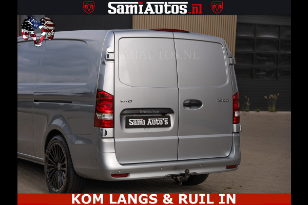 Mercedes-Benz Vito 119 CDI L3 XL | NIEUW MODEL | LUCHTVERING | TOP STAAT | 19 INCH WIELEN | COMFORT LEDER STOELEN | LED | 2X SCHUIF | MERCEDES GARA TOP STAAT | LAADVLOER | TREKHAAK | TACHOGRAAF | MERCEDES GARANTIE TOT AUG 2028 OF 200000 KM | TOP STAAT | ACHTER DEUREN | 100% dealer onderhouden | Originele Nederlandse auto |