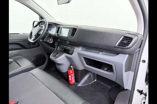 Toyota PROACE Electric Worker 136PK Automaat 3-Persoons Navi Apple Carplay Android Auto Airco Pdc DAB Bluetooth Cruise Control Regen-Lichtsensor Betonplex Vloer Wandbetimmering Schuifdeur Origineel Nederlandse Auto Dealeronderhouden