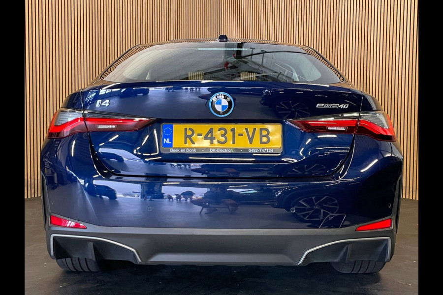 BMW i4 EDrive40 High Executive 84 kWh|99% SOH|PANORAMADAK|HEAD-UP|ACC|MEMORY|VOLLEDER|CARPLAY|CAMERA|STOELVERW|NAP|ORG.NL|INCL.BTW