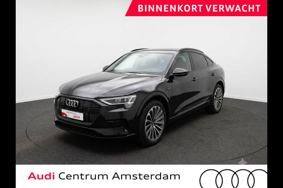 Audi e-tron Sportback 55 quattro Business edition Plus 95 kWh 408pk | Panoramadak | Lederen bekleding | Elektrisch verstelbare voorstoelen | Parkeercamera |