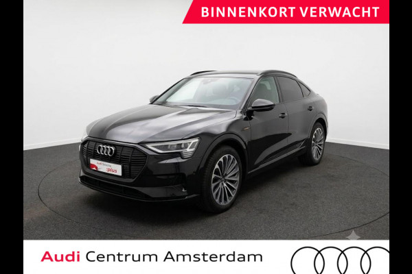 Audi e-tron Sportback 55 quattro Business edition Plus 95 kWh 408pk | Panoramadak | Lederen bekleding | Elektrisch verstelbare voorstoelen | Parkeercamera |