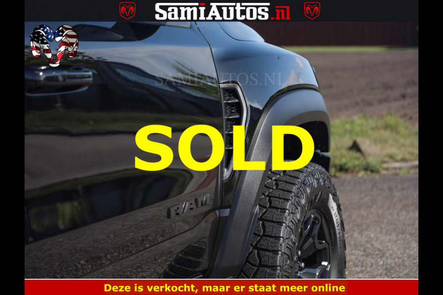 Dodge Ram TRX BLACK OPS HELLCAT | 6.2 V8 712PK SUPERCHARGER | FULLY LOADED | CARBON | BLACK ON BLACK | CREW CAB | DUBBELE CABINE | 5 PERSOONS | De specialist in Amerikaanse pick‑ups in Nederland en Europa.