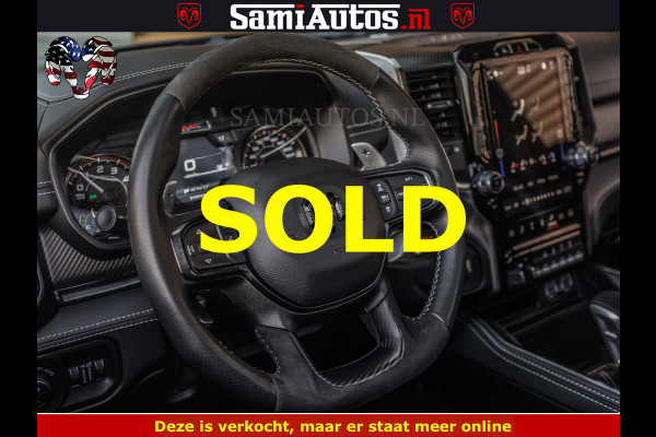 Dodge Ram TRX BLACK OPS HELLCAT | 6.2 V8 712PK SUPERCHARGER | FULLY LOADED | CARBON | BLACK ON BLACK | CREW CAB | DUBBELE CABINE | 5 PERSOONS | De specialist in Amerikaanse pick‑ups in Nederland en Europa.