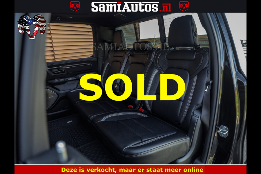 Dodge Ram TRX BLACK OPS HELLCAT | 6.2 V8 712PK SUPERCHARGER | FULLY LOADED | CARBON | BLACK ON BLACK | CREW CAB | DUBBELE CABINE | 5 PERSOONS | De specialist in Amerikaanse pick‑ups in Nederland en Europa.