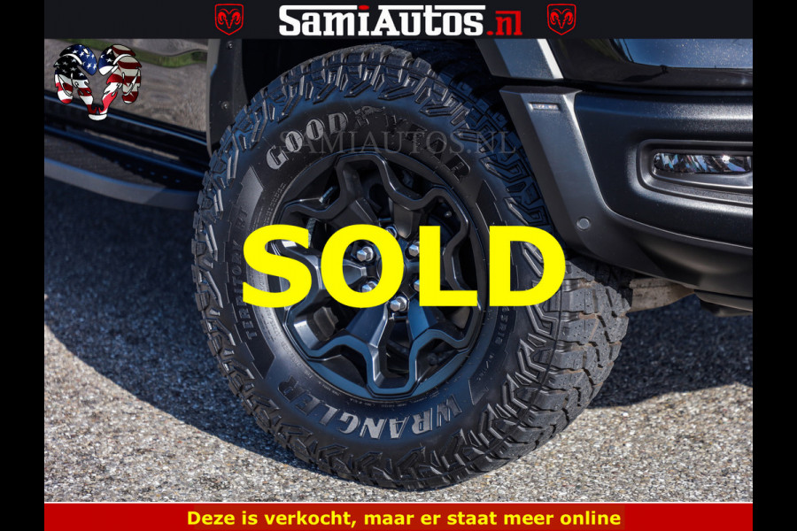 Dodge Ram TRX BLACK OPS HELLCAT | 6.2 V8 712PK SUPERCHARGER | FULLY LOADED | CARBON | BLACK ON BLACK | CREW CAB | DUBBELE CABINE | 5 PERSOONS | De specialist in Amerikaanse pick‑ups in Nederland en Europa.