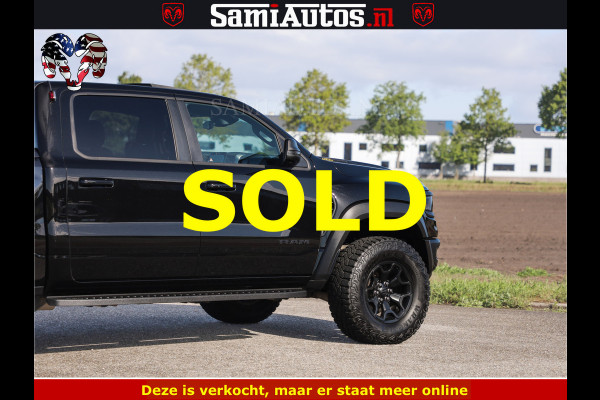 Dodge Ram TRX BLACK OPS HELLCAT | 6.2 V8 712PK SUPERCHARGER | FULLY LOADED | CARBON | BLACK ON BLACK | CREW CAB | DUBBELE CABINE | 5 PERSOONS | De specialist in Amerikaanse pick‑ups in Nederland en Europa.