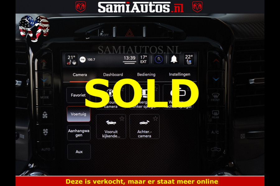 Dodge Ram TRX BLACK OPS HELLCAT | 6.2 V8 712PK SUPERCHARGER | FULLY LOADED | CARBON | BLACK ON BLACK | CREW CAB | DUBBELE CABINE | 5 PERSOONS | De specialist in Amerikaanse pick‑ups in Nederland en Europa.