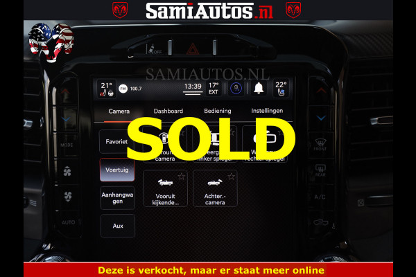 Dodge Ram TRX BLACK OPS HELLCAT | 6.2 V8 712PK SUPERCHARGER | FULLY LOADED | CARBON | BLACK ON BLACK | CREW CAB | DUBBELE CABINE | 5 PERSOONS | De specialist in Amerikaanse pick‑ups in Nederland en Europa.