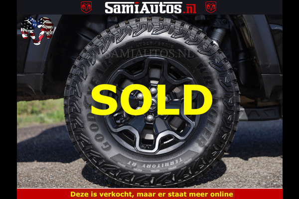 Dodge Ram TRX BLACK OPS HELLCAT | 6.2 V8 712PK SUPERCHARGER | FULLY LOADED | CARBON | BLACK ON BLACK | CREW CAB | DUBBELE CABINE | 5 PERSOONS | De specialist in Amerikaanse pick‑ups in Nederland en Europa.