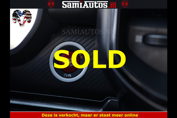 Dodge Ram TRX BLACK OPS HELLCAT | 6.2 V8 712PK SUPERCHARGER | FULLY LOADED | CARBON | BLACK ON BLACK | CREW CAB | DUBBELE CABINE | 5 PERSOONS | De specialist in Amerikaanse pick‑ups in Nederland en Europa.