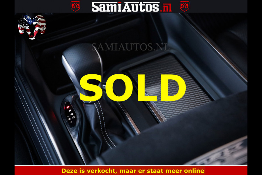 Dodge Ram TRX BLACK OPS HELLCAT | 6.2 V8 712PK SUPERCHARGER | FULLY LOADED | CARBON | BLACK ON BLACK | CREW CAB | DUBBELE CABINE | 5 PERSOONS | De specialist in Amerikaanse pick‑ups in Nederland en Europa.