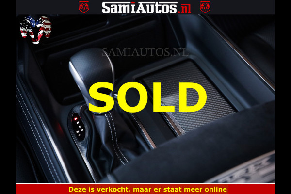 Dodge Ram TRX BLACK OPS HELLCAT | 6.2 V8 712PK SUPERCHARGER | FULLY LOADED | CARBON | BLACK ON BLACK | CREW CAB | DUBBELE CABINE | 5 PERSOONS | De specialist in Amerikaanse pick‑ups in Nederland en Europa.