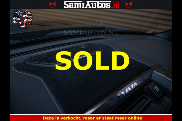 Dodge Ram TRX BLACK OPS HELLCAT | 6.2 V8 712PK SUPERCHARGER | FULLY LOADED | CARBON | BLACK ON BLACK | CREW CAB | DUBBELE CABINE | 5 PERSOONS | De specialist in Amerikaanse pick‑ups in Nederland en Europa.
