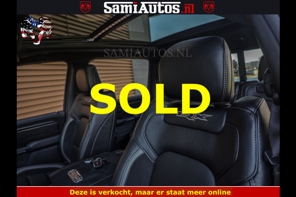 Dodge Ram TRX BLACK OPS HELLCAT | 6.2 V8 712PK SUPERCHARGER | FULLY LOADED | CARBON | BLACK ON BLACK | CREW CAB | DUBBELE CABINE | 5 PERSOONS | De specialist in Amerikaanse pick‑ups in Nederland en Europa.