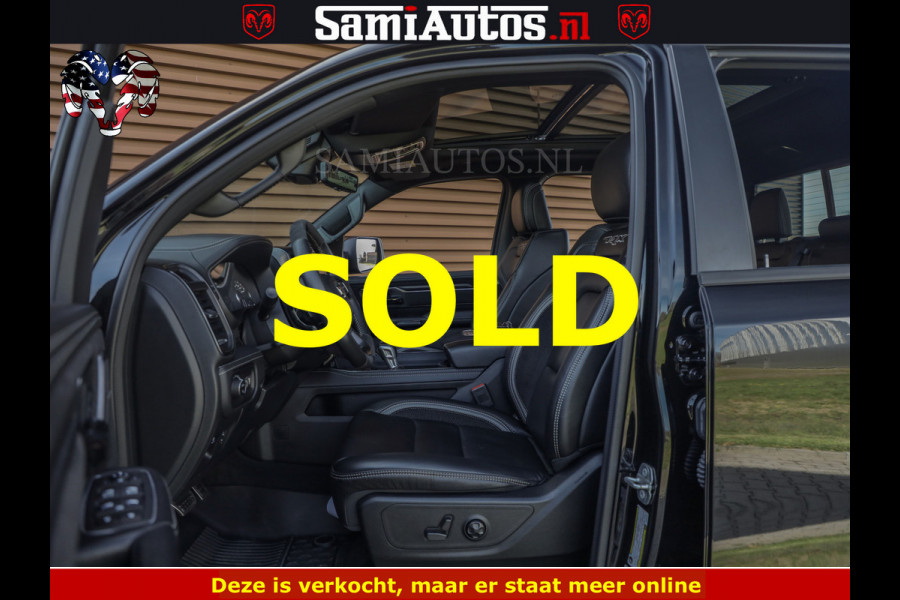 Dodge Ram TRX BLACK OPS HELLCAT | 6.2 V8 712PK SUPERCHARGER | FULLY LOADED | CARBON | BLACK ON BLACK | CREW CAB | DUBBELE CABINE | 5 PERSOONS | De specialist in Amerikaanse pick‑ups in Nederland en Europa.