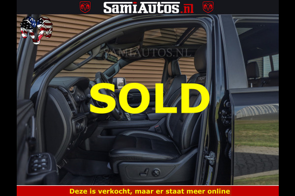 Dodge Ram TRX BLACK OPS HELLCAT | 6.2 V8 712PK SUPERCHARGER | FULLY LOADED | CARBON | BLACK ON BLACK | CREW CAB | DUBBELE CABINE | 5 PERSOONS | De specialist in Amerikaanse pick‑ups in Nederland en Europa.