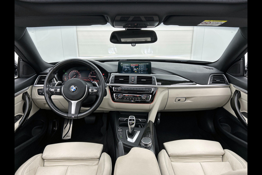 BMW 4 Serie Coupé 420i High Executive M-Sport(NL-Auto, Dealer OndrH, Dakraam, Trekhaak, Navi Pro, StoelV, Leder, Sportstoel, Etc)