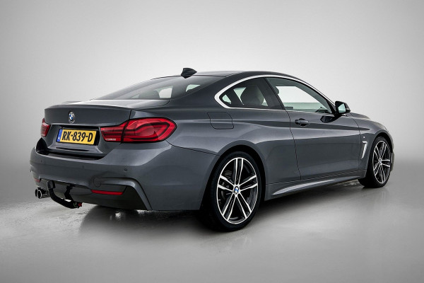 BMW 4 Serie Coupé 420i High Executive M-Sport(NL-Auto, Dealer OndrH, Dakraam, Trekhaak, Navi Pro, StoelV, Leder, Sportstoel, Etc)