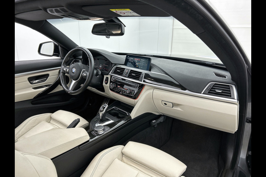 BMW 4 Serie Coupé 420i High Executive M-Sport(NL-Auto, Dealer OndrH, Dakraam, Trekhaak, Navi Pro, StoelV, Leder, Sportstoel, Etc)