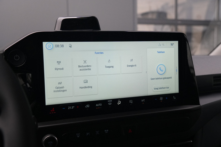 Ford E-Transit Custom 340 L2H1 Limited 71 kWh 218pk - LED - Carplay - Stoelverwarming - Keyless - Cruise - Rijklaar