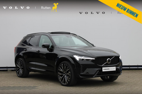 Volvo XC60 T6 Recharge AWD Long Range 350PK Dark Google Infotainment / Elektrisch schuif-kanteldak / 22" lichtmetalen velgen / Stoelventilatie-verwarming voor / Stuurwielverwarming